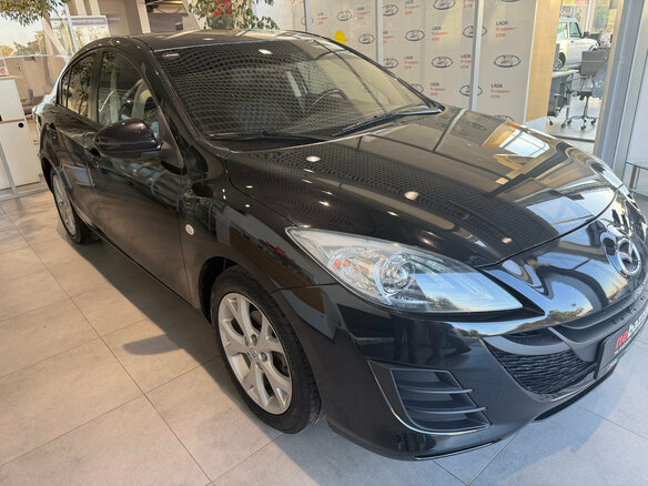 2010 Mazda 3 II (BL), чёрный, 800000 рублей - вид 1