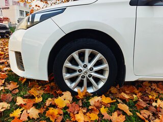 2013 Toyota Corolla XI (E160, E170, E180), белый, 1360000 рублей, вид 5