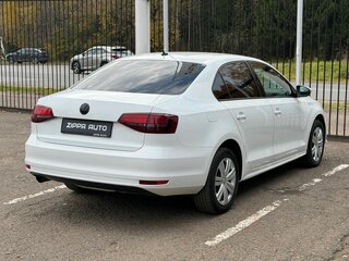 2016 Volkswagen Jetta VI Рестайлинг, белый, 1349000 рублей, вид 4