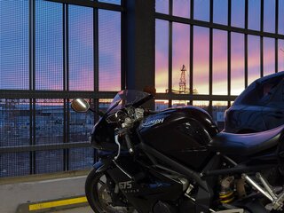 2010 Triumph Daytona 675, чёрный, 560000 рублей, вид 3