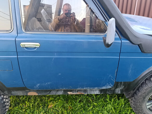2008 Lada (ВАЗ) 2121 (4x4) I Рестайлинг, синий, 299000 рублей - вид 9