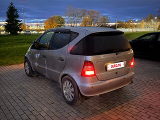 2000 Mercedes-Benz A-Класс 160 I (W168), серебристый, 270000 рублей, вид 4