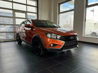 2018 Lada (ВАЗ) Vesta SW I, оранжевый, 900000 рублей, вид 1
