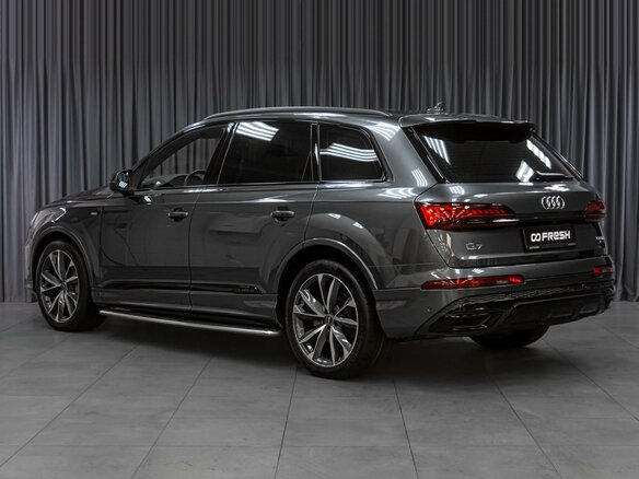 2023 Audi Q7 50 TDI II (4M) Рестайлинг, серый, 11499000 рублей - вид 1