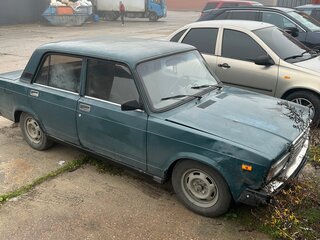 2003 Lada (ВАЗ) 2107, синий, 70000 рублей, вид 4