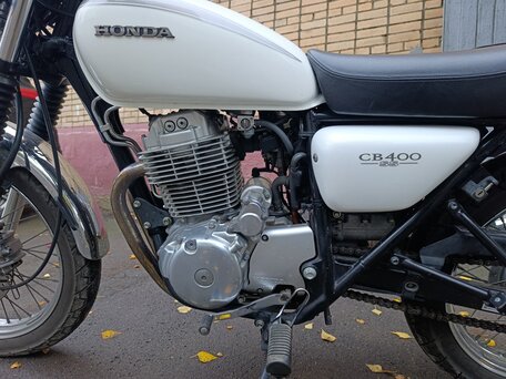 2008 Honda CB 400SS, белый, 450000 рублей, вид 4