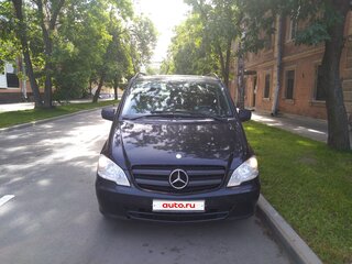 2011 Mercedes-Benz Vito 116 CDI L2 II (W639) Рестайлинг, чёрный, 1250000 рублей, вид 1