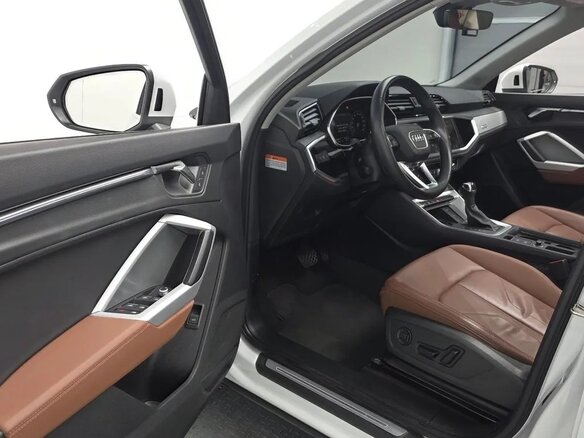 2023 Audi Q3 35 TDI II (F3), белый, 3100000 рублей - вид 2