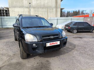 2007 Hyundai Tucson I, чёрный, 530000 рублей, вид 2