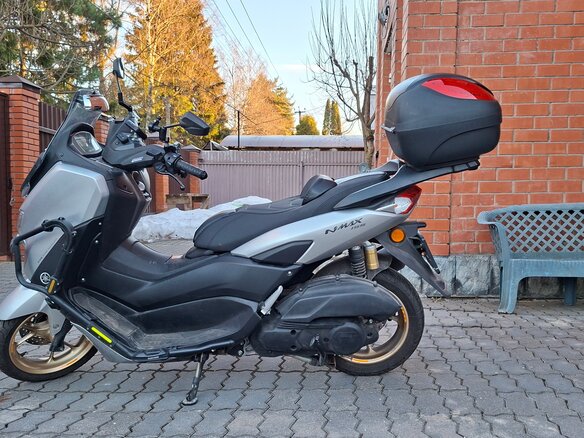 2022 Yamaha NMAX, серебристый, 420000 рублей - вид 7