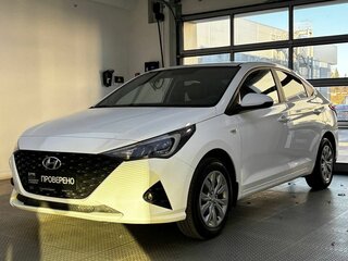 2020 Hyundai Solaris II Рестайлинг, белый, 1499000 рублей, вид 1