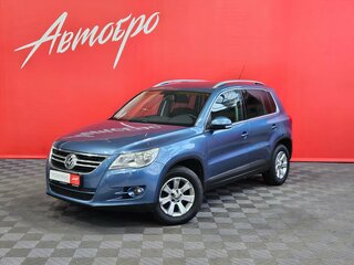 2011 Volkswagen Tiguan I, голубой, 1199000 рублей, вид 1