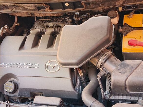 2008 Mazda CX-9 I, серебристый, 870000 рублей - вид 16
