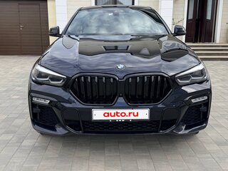 2021 BMW X6 40i III (G06), синий, 6900000 рублей, вид 2