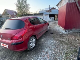 2011 Peugeot 308 I Рестайлинг, красный, 350000 рублей, вид 4