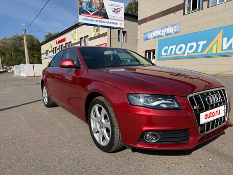 2008 Audi A4 IV (B8), красный, 940000 рублей, вид 3