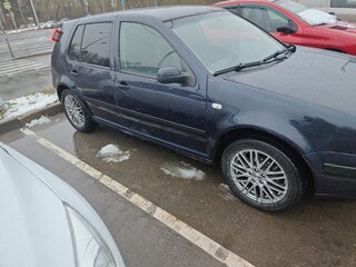 2003 Volkswagen Golf IV, синий, 350000 рублей, вид 4