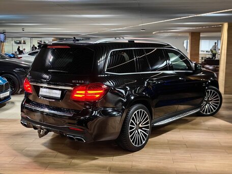 2016 Mercedes-Benz GLS AMG 63 AMG I (X166), чёрный, 4800000 рублей, вид 3