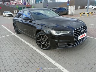 2015 Audi A6 IV (C7) Рестайлинг, чёрный, 1599000 рублей, вид 4