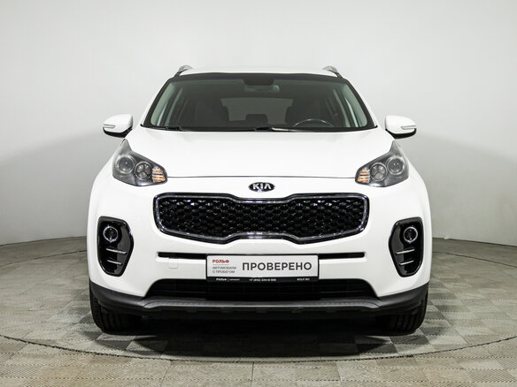 2018 Kia Sportage IV, белый, 1909700 рублей - вид 1