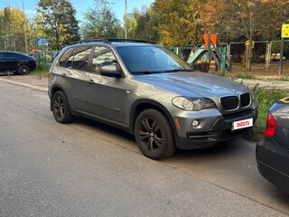 2008 BMW X5 3.0si II (E70), голубой, 1500000 рублей, вид 4