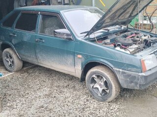 2000 Lada (ВАЗ) 2109, зелёный, 300000 рублей, вид 2