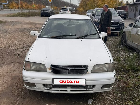 1995 Toyota Camry V40, белый, 100000 рублей