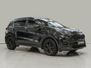 2021 Kia Sportage IV Рестайлинг, чёрный, 2890000 рублей, вид 1