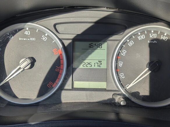 2008 Skoda Fabia II, оранжевый, 620000 рублей - вид 4