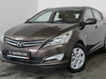 2015 Hyundai Solaris I Рестайлинг, коричневый - вид 2