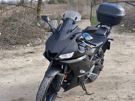 2020 Yamaha YZF-R3, чёрный, 600000 рублей, вид 1