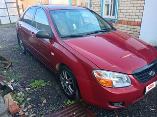 2008 Kia Cerato I Рестайлинг, красный, 295000 рублей, вид 1