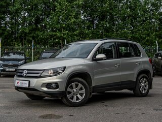 2013 Volkswagen Tiguan I Рестайлинг, серебристый, 1300000 рублей, вид 1