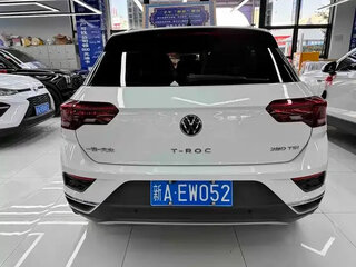 2023 Volkswagen T-Roc I (China Market) Рестайлинг, белый, 1255600 рублей, вид 4