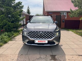 2021 Hyundai Santa Fe IV Рестайлинг, серый, 3029000 рублей, вид 3