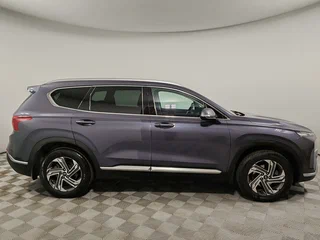 2021 Hyundai Santa Fe IV Рестайлинг, синий, 3649000 рублей, вид 4