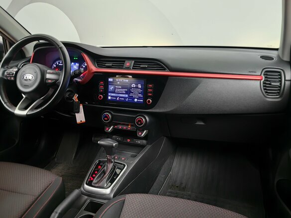 2021 Kia Rio X IV Рестайлинг, серый, 1449000 рублей - вид 12
