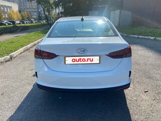 2020 Hyundai Solaris II Рестайлинг, жёлтый, 790000 рублей, вид 3