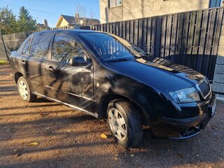 2006 Skoda Fabia I Рестайлинг, чёрный, 330000 рублей, вид 2