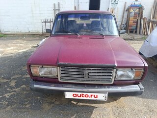 1987 Lada (ВАЗ) 2107, красный, 77777 рублей, вид 3