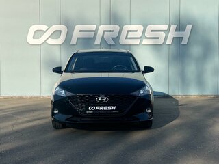 2021 Hyundai Solaris II Рестайлинг, чёрный, 1720000 рублей, вид 3