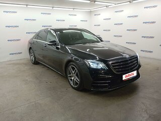2018 Mercedes-Benz S-Класс 350 d Long VI (W222, C217) Рестайлинг, чёрный, 3603113 рублей, вид 2