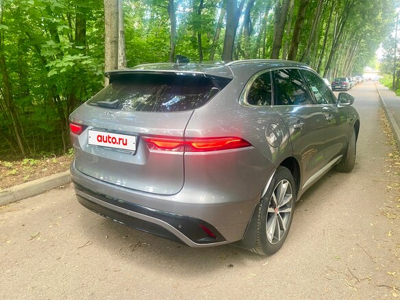 2021 Jaguar F-Pace I Рестайлинг, серый, 3290000 рублей - вид 8