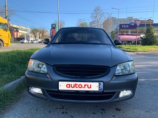 2007 Hyundai Accent ТагАЗ II, серый, 355000 рублей, вид 1
