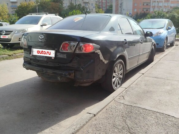 2006 Mazda 6 I (GG) Рестайлинг, зелёный - вид 5