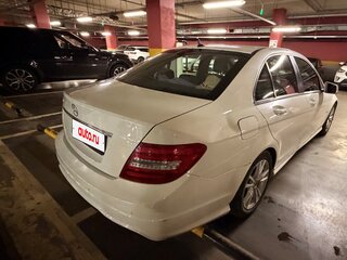 2011 Mercedes-Benz C-Класс 180 BlueEFFICIENCY III (W204) Рестайлинг, белый, 1250000 рублей, вид 4