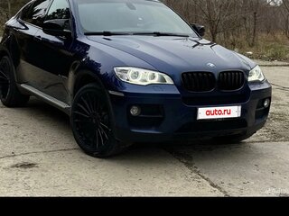 2014 BMW X6 30d I (E71) Рестайлинг, синий, 3000000 рублей, вид 1