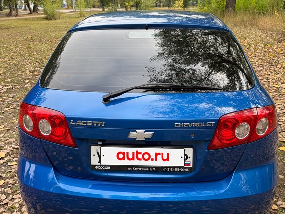 2010 Chevrolet Lacetti I, синий, 480000 рублей - вид 3