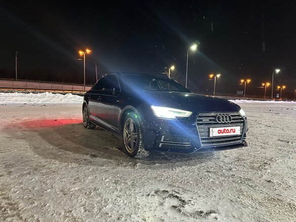 2018 Audi A4 V (B9), синий, 2250000 рублей - вид 4