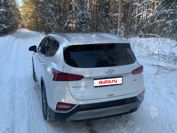 2019 Hyundai Santa Fe IV, белый, 2220000 рублей - вид 19